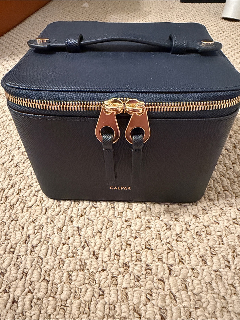 Calpak Navy Blue Sunglasses Case